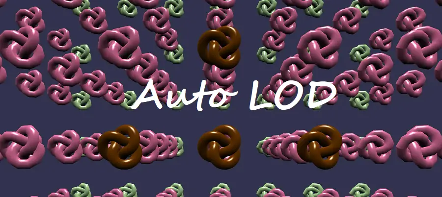 用自动 LOD 简化网格 - BimAnt